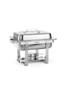 Chafing dish - Con contenitori per combustibile - mm 385...