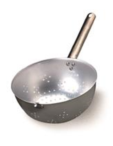 Spherical colander - 1 handle - Aluminum - Thickness 3 mm