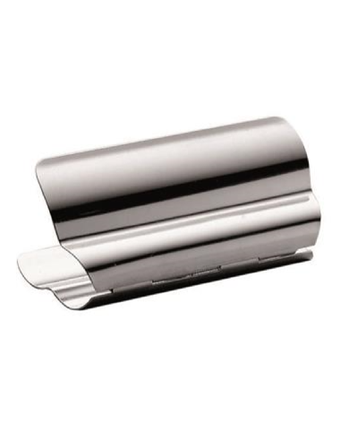 Pinzas para rodajas de acero inoxidable 10 cm