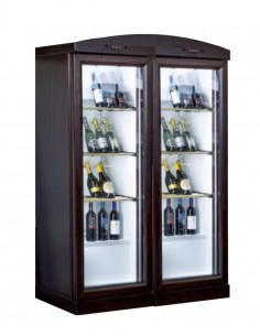 Espositore per vini - Monotemperatura: +2°C/+18°C -...