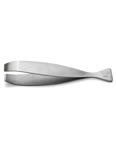 Stainless steel herringbone tongs 13 cm