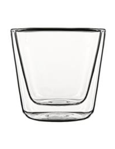 Bicchiere Conico - Capacità 12 cl - Oz 4 - Dimensioni cm ø 7.3 x 6.5 h