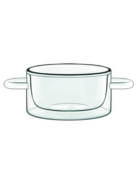 Small pan - Capacity 27 cl - Oz 9 1/4 - Dimensions cm 10.4 Ø x 5.4 h