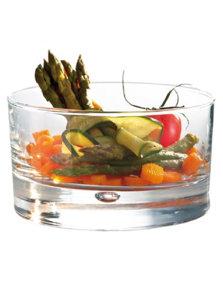 Glass - Capacity 42 cl - OZ 14 3/4 - Dimensions cm 11.8 Ø x 6.5 h