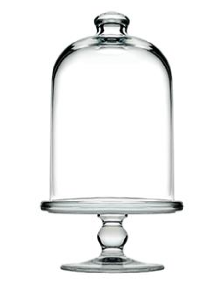 Soporte para tartas - Cúpula - Dimensiones cm 11 Ø x 23 h