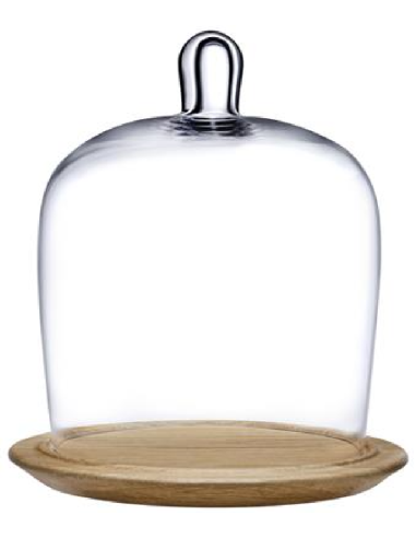 Piatto torta in legno - Campana - Dimensioni cm...