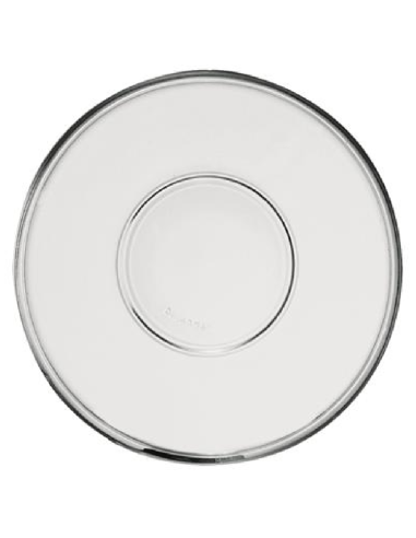 Plate for tea cup - Dimensions cm 15 Ø x 2.2 h