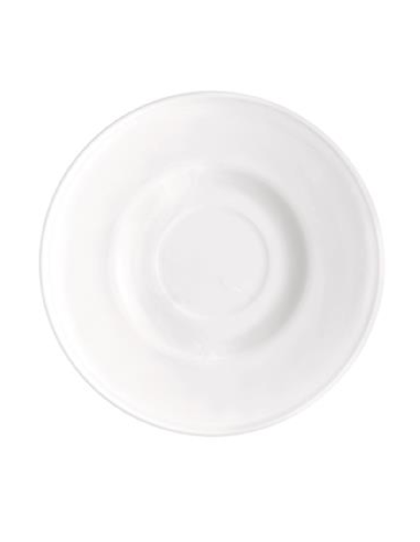 Piatto per tazza caffè - Bianco - Dimensioni cm...