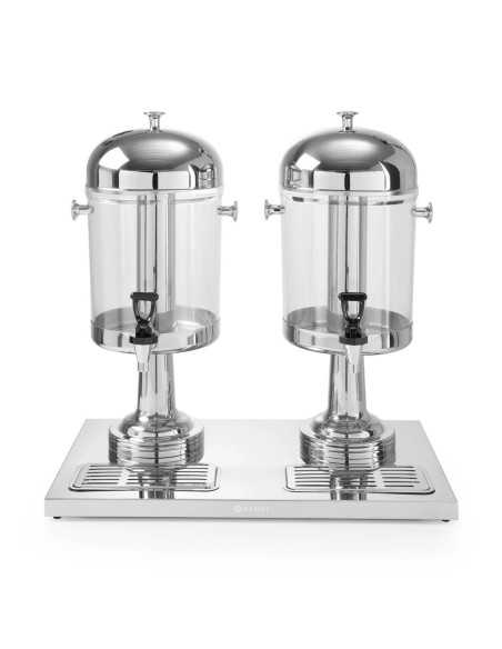 Dispensador de zumos y bebidas de 16 litros con cilindro de hielo