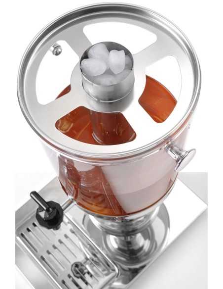 Juice and beverage dispenser 16 liters with ice cylinder
