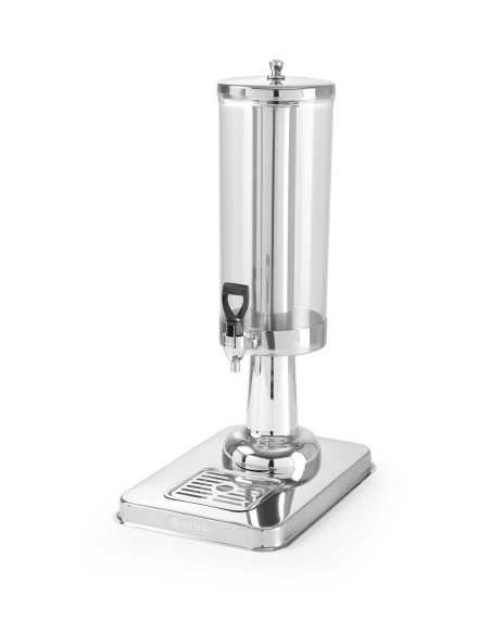 Juice and beverage dispenser 3 liters with ice cylinder