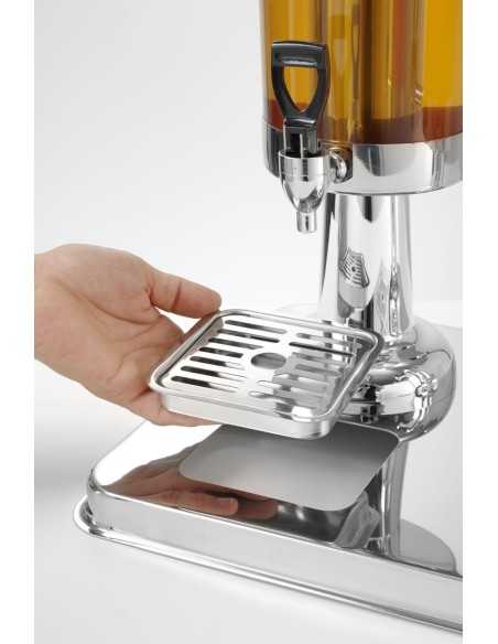 Juice and beverage dispenser 3 liters with ice cylinder