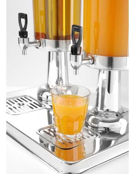 Juice dispenser - With refrigerating cylinder - Capacity Lt. 6 - mm 415 x 315 x 490h