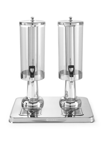 Juice dispenser - With refrigerating cylinder - Capacity Lt. 6 - mm 415 x 315 x 490h