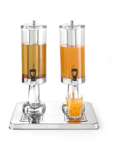 Juice dispenser - With refrigerating cylinder - Capacity Lt. 6 - mm 415 x 315 x 490h