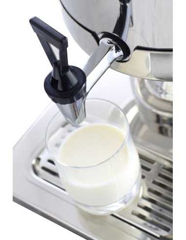 Cold milk dispenser with 10.5 liter capacity