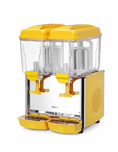 Juice dispenser - Adjustable temperature - Capacity Lt. 12 x 2 - mm 430 x 430 x 640h