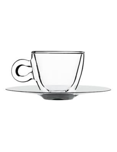 Espresso cup 6.5 cl - Stainless steel plate Ø...
