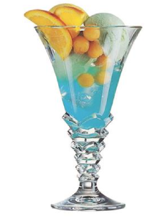 Vaso para helado 37 cl - Oz 12 1/2 - Dimensiones cm 12 Ø...