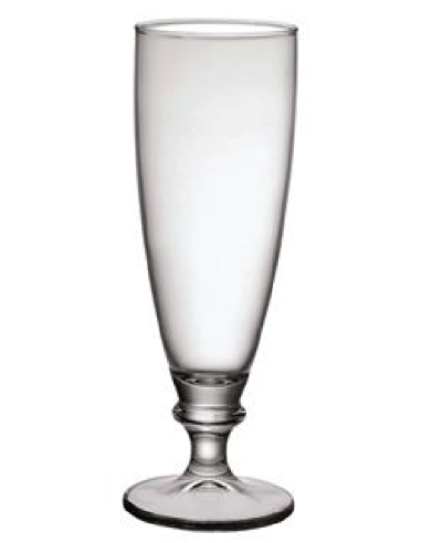 Beer glass 27.5 cl - Oz 9 1/4 - Dimensions cm 6.7 Ø x 18.6 h