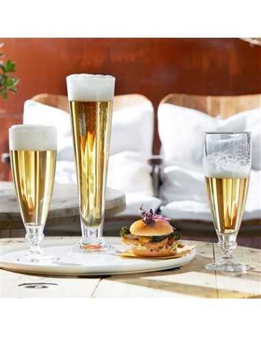Beer glass 27.5 cl - Oz 9 1/4 - Dimensions cm...