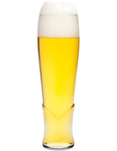 Vaso de cerveza 45,5 cl - Dimensiones cm 7 Ø x 21,5 h