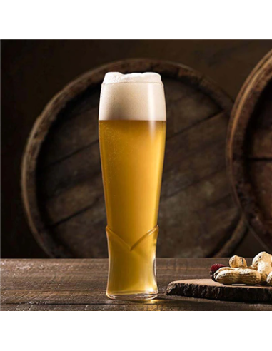 Vaso de cerveza 45,5 cl - Dimensiones cm 7 Ø x...