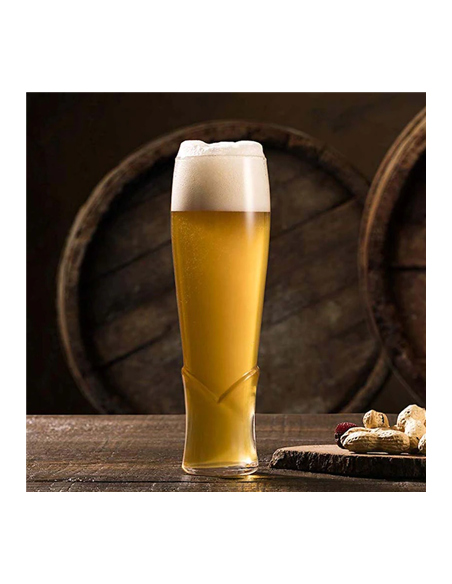 Vaso de cerveza 45,5 cl - Dimensiones cm 7 Ø x 21,5 h