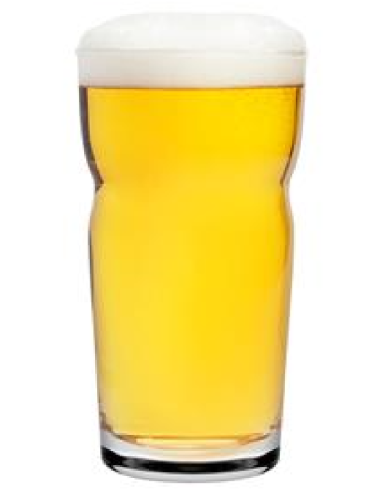 Vaso de cerveza 41 cl - Dimensiones cm 7,7 Ø x 15 h
