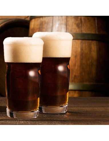 Beer glass 41 cl - Dimensions cm 7.7 Ø x 15 h