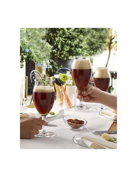 Vaso de cerveza 41 cl - Dimensiones cm 9 Ø x 20,2 h