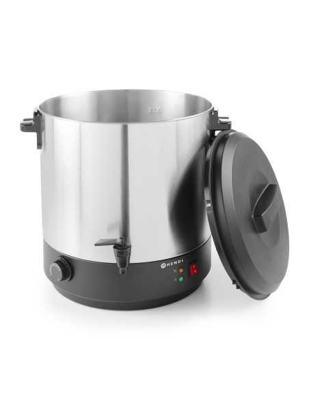 Bollitore professionale 25 litri in acciaio