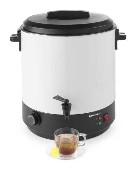 Calentador para bebidas calientes - Esmaltado - Capacidad Lt. 25 - Energía W 2300 - mm 447 x 441 x 485h
