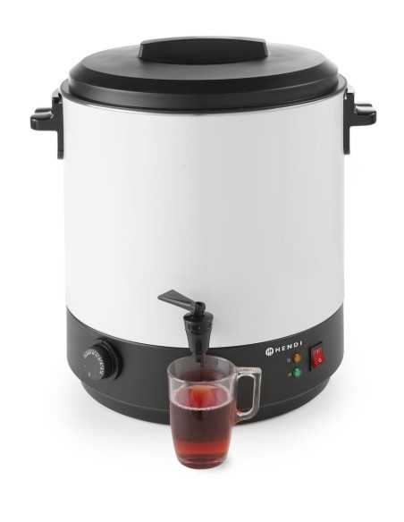 Calentador para bebidas calientes - Esmaltado - Capacidad Lt. 25 - Energía W 2300 - mm 447 x 441 x 485h