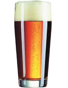 Beer glass 33 cl - Oz 11 - Dimensions cm 6.7 Ø x 14.3 h
