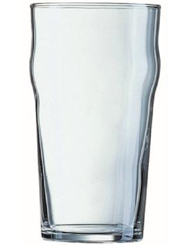 Beer glass 66 cl - Oz 22 1/4 - Dimensions cm 9 Ø x 15.9 h