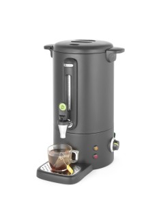 Professional electric kettle 9 liters black color 2