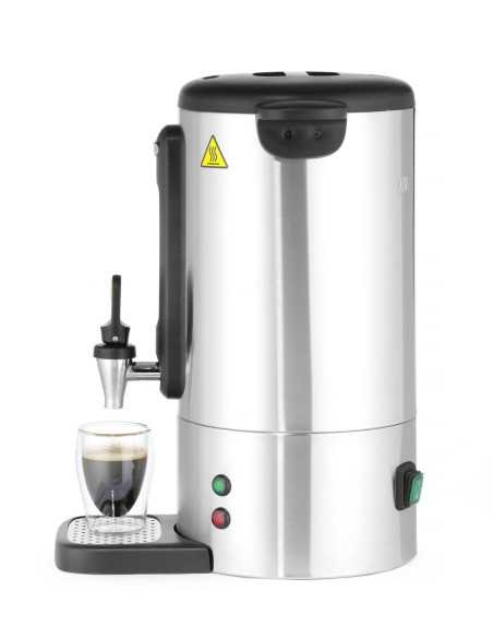 Cafetera eléctrica de 7 litros en acero y polipropileno