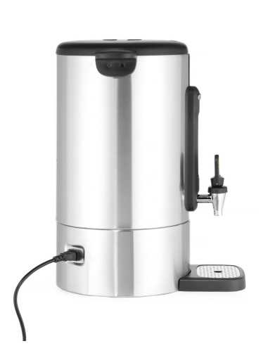 Electric coffee percolator 14 liter in steel and polypropylene