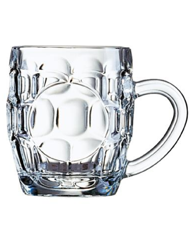 Beer glass 28 cl - Oz 9 1/4 - Dimensions cm 7 Ø x 9.6 h