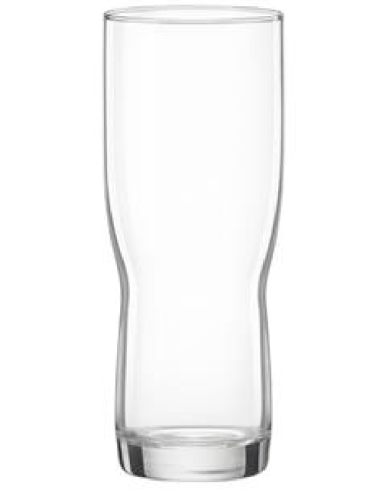 Beer glass 29.5 cl - 10 oz - Dimensions cm 6 Ø x 15.3 h
