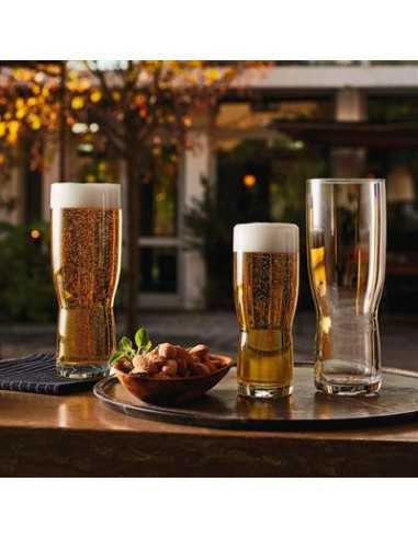 Beer glass 29.5 cl - 10 oz - Dimensions cm 6 Ø...