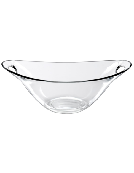 Glass cup - Dimensions cm 25 x 33 x 1.32 h