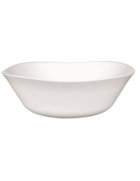 Salad bowl - Opal glass - 10 3/4 oz - Dimensions 25 x 25 x 8.2 h cm