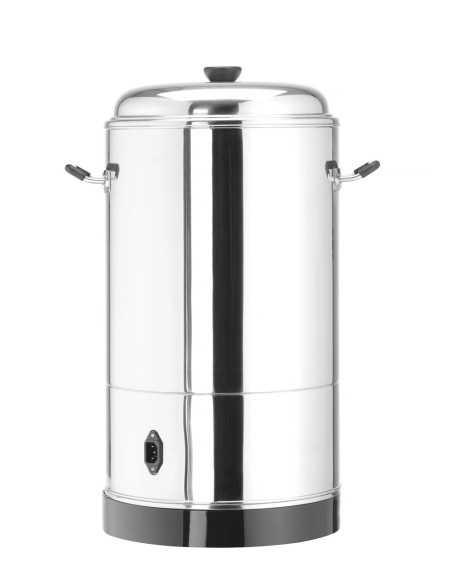 Caffettiera a filtro - Doppia parete - In acciaio - Capacità Lt. 10  - Potenza W 1500 - mm 386 x 393 x 576h