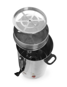 Caffettiera a filtro - Doppia parete - In acciaio -... 2