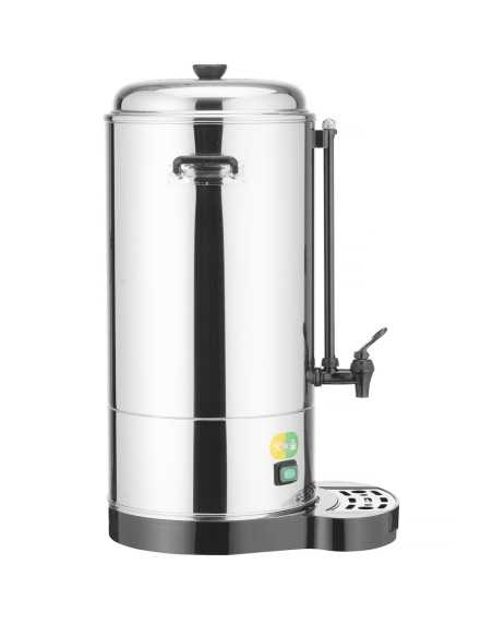Thermal dispenser of drinks - Double wall - Steel - Capacity Lt. 18 - Power W 2200 - mm 386 x 393 x 602h