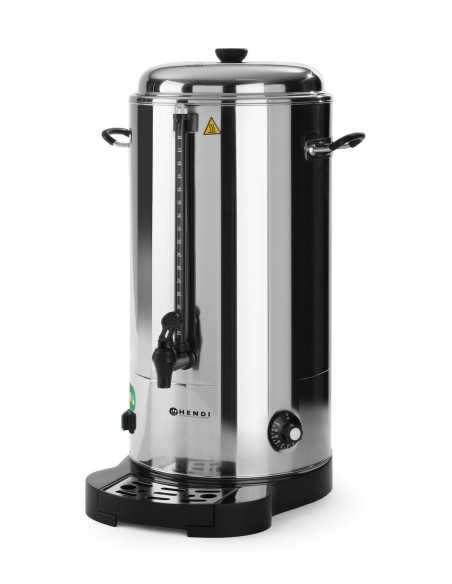 Thermal dispenser of drinks - Double wall - Steel - Capacity Lt. 18 - Power W 2200 - mm 386 x 393 x 602h