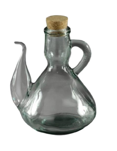 Oliera 50 cl - Tappo in sughero - Altezza 17 cm