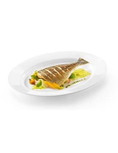 Fish plate - Dimensions 35 x 26.7 cm